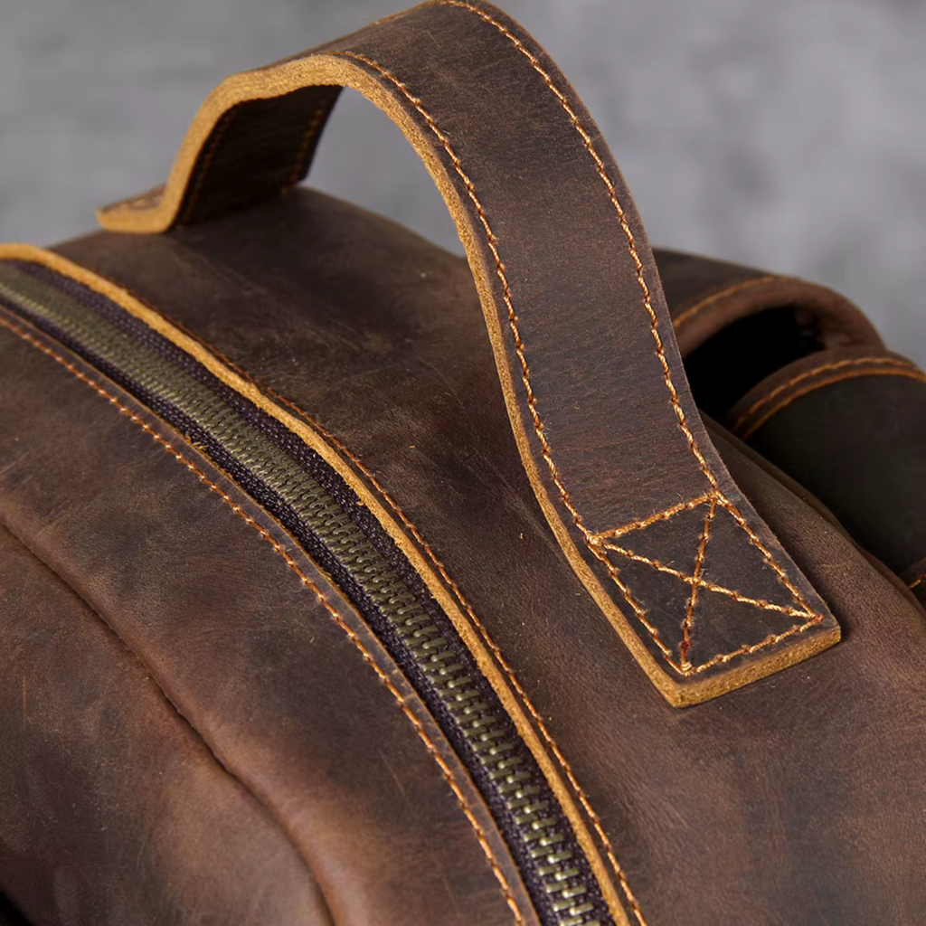 Sac à Dos Cuir Homme Café | Bastien II