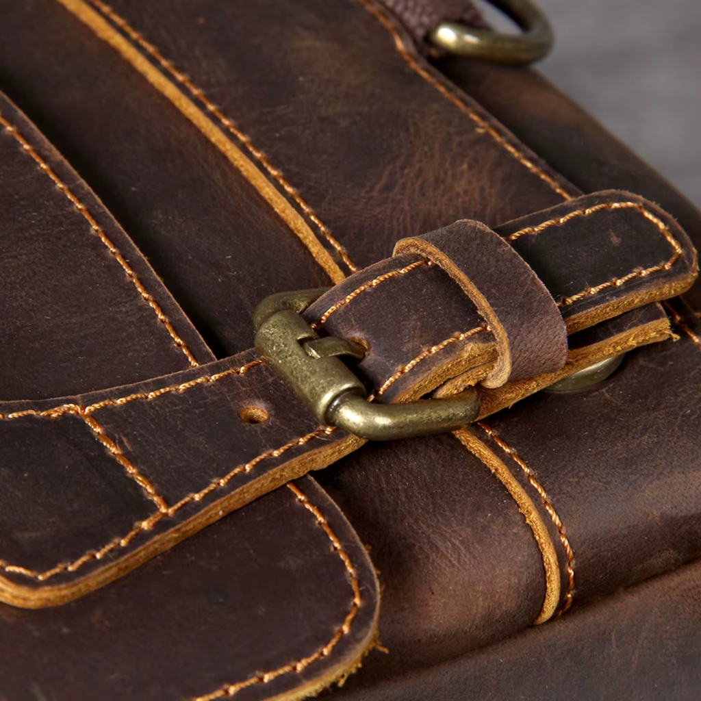 Sac à Dos Cuir Homme Café | Bastien II