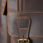 Sac à Dos Cuir Homme Café | Bastien II