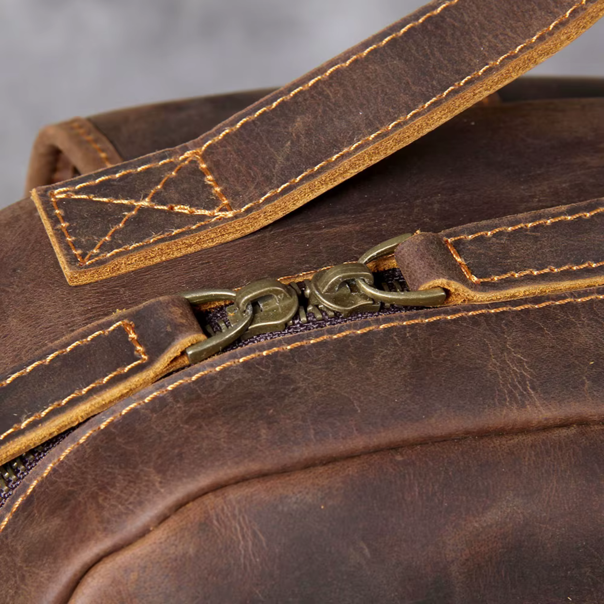 Sac à Dos Cuir Homme Café | Bastien II