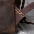 Sac à Dos Cuir Homme Café | Bastien II