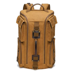 Sac à Dos Vintage Toile Homme Femme Marron | Axel