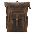 Sac à Dos Cuir Homme Marron Vintage | Arthur
