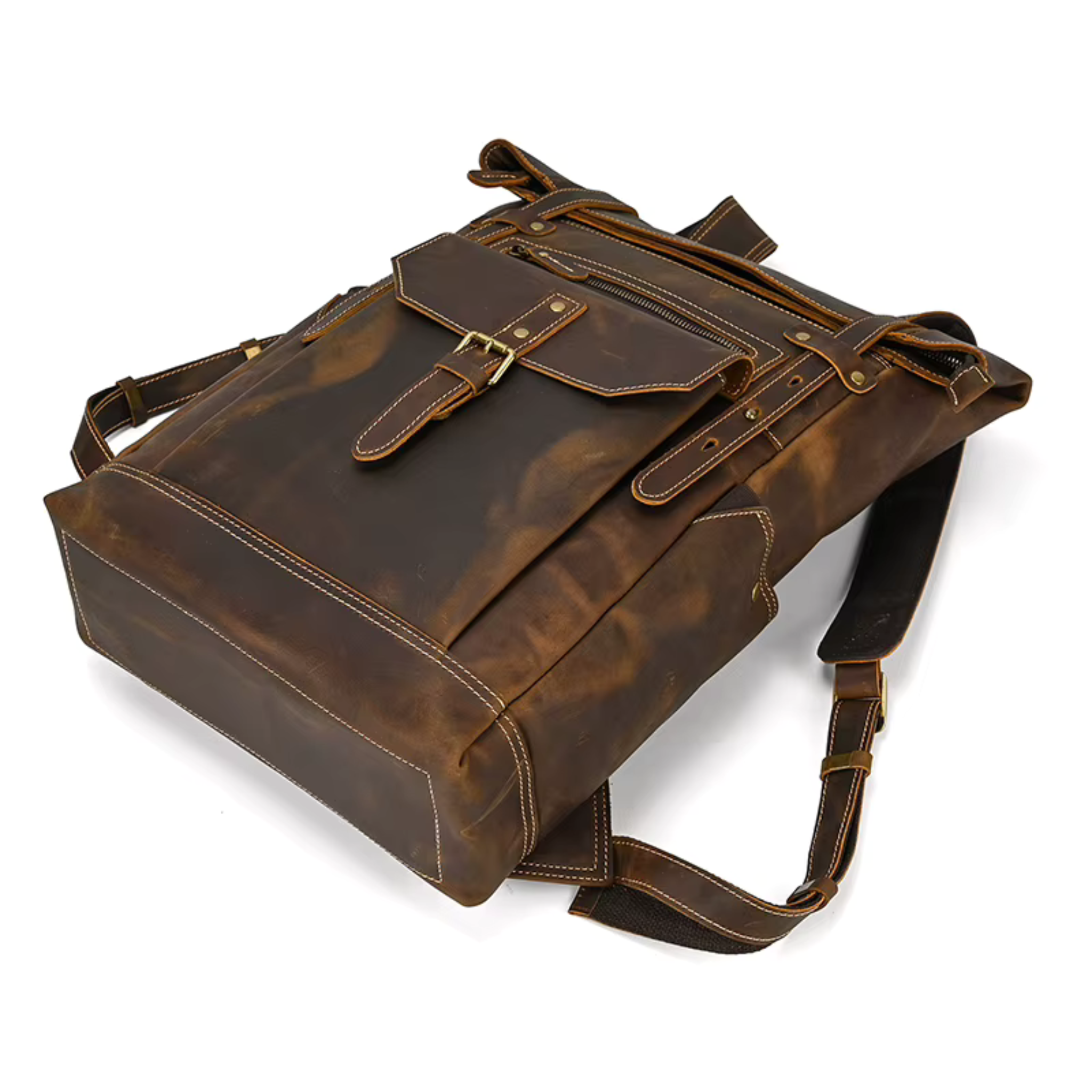 Sac à Dos Cuir Homme Marron Vintage | Arthur