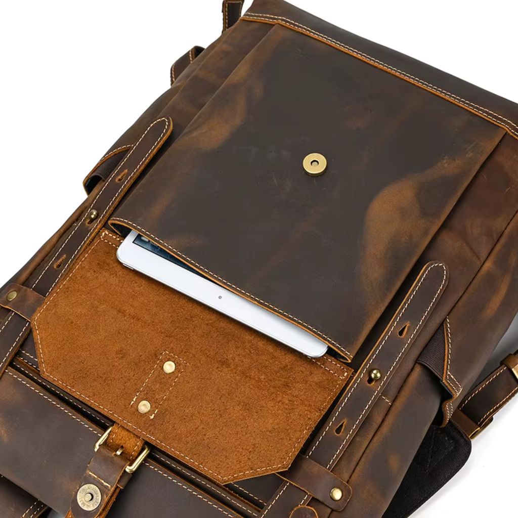 Sac à Dos Cuir Homme Marron Vintage | Arthur