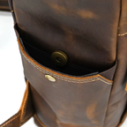 Sac à Dos Cuir Homme Marron Vintage | Arthur