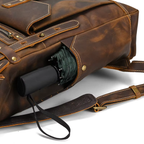 Sac à Dos Cuir Homme Marron Vintage | Arthur