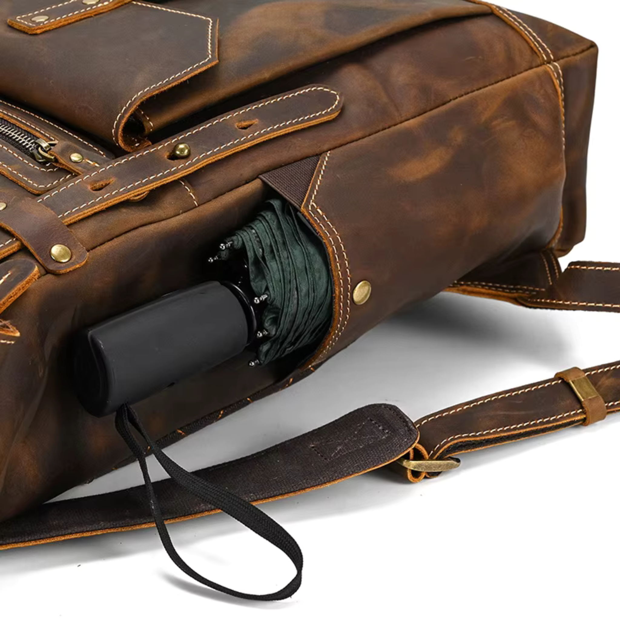 Sac à Dos Cuir Homme Marron Vintage | Arthur