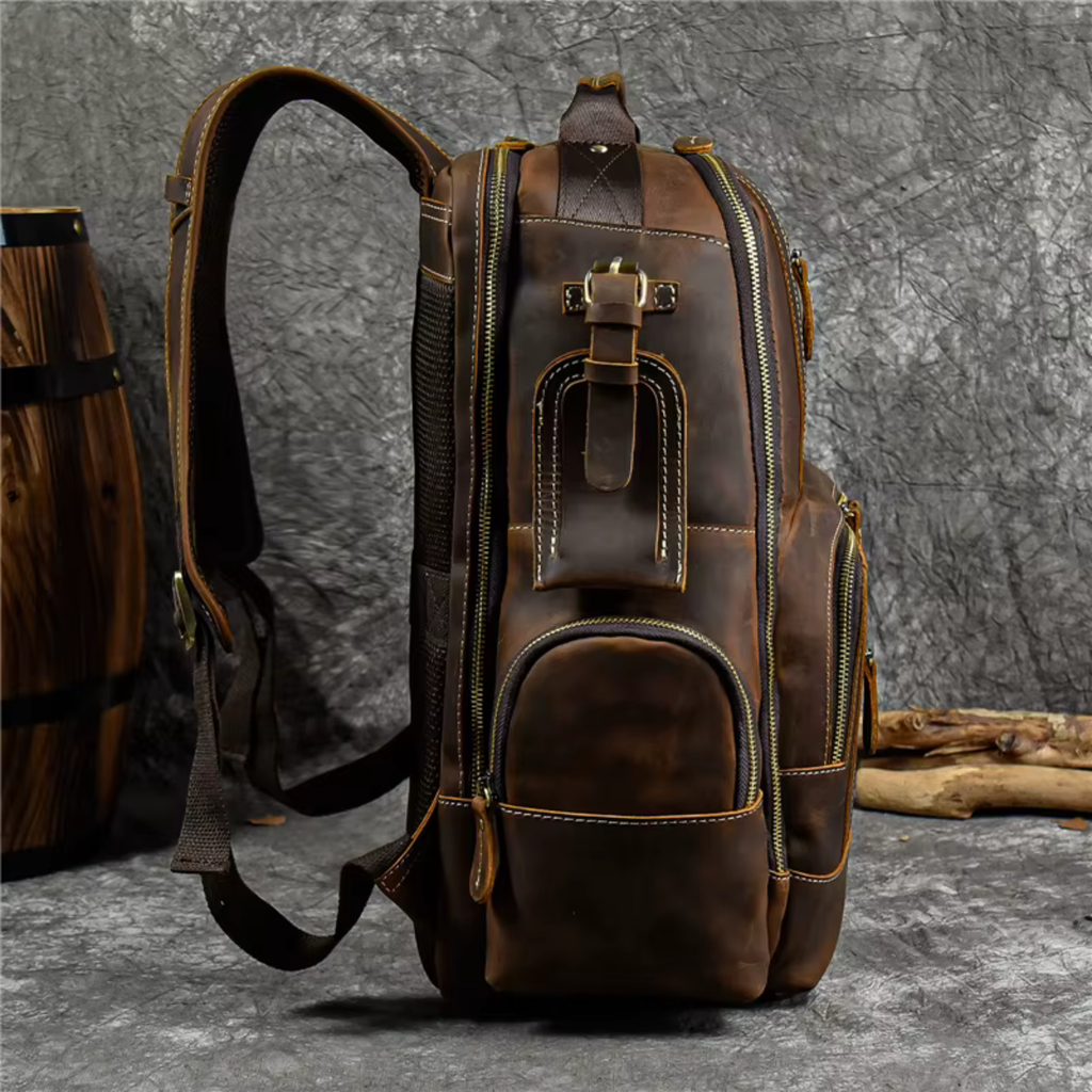 Sac à Dos Cuir Homme Marron | Edouard
