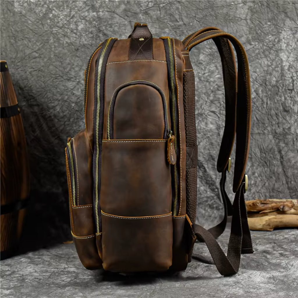 Sac à Dos Cuir Homme Marron | Edouard