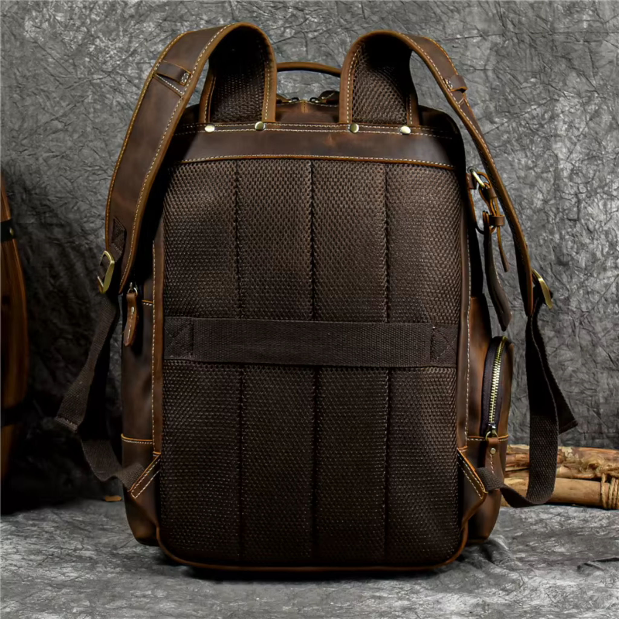 Sac à Dos Cuir Homme Marron | Edouard