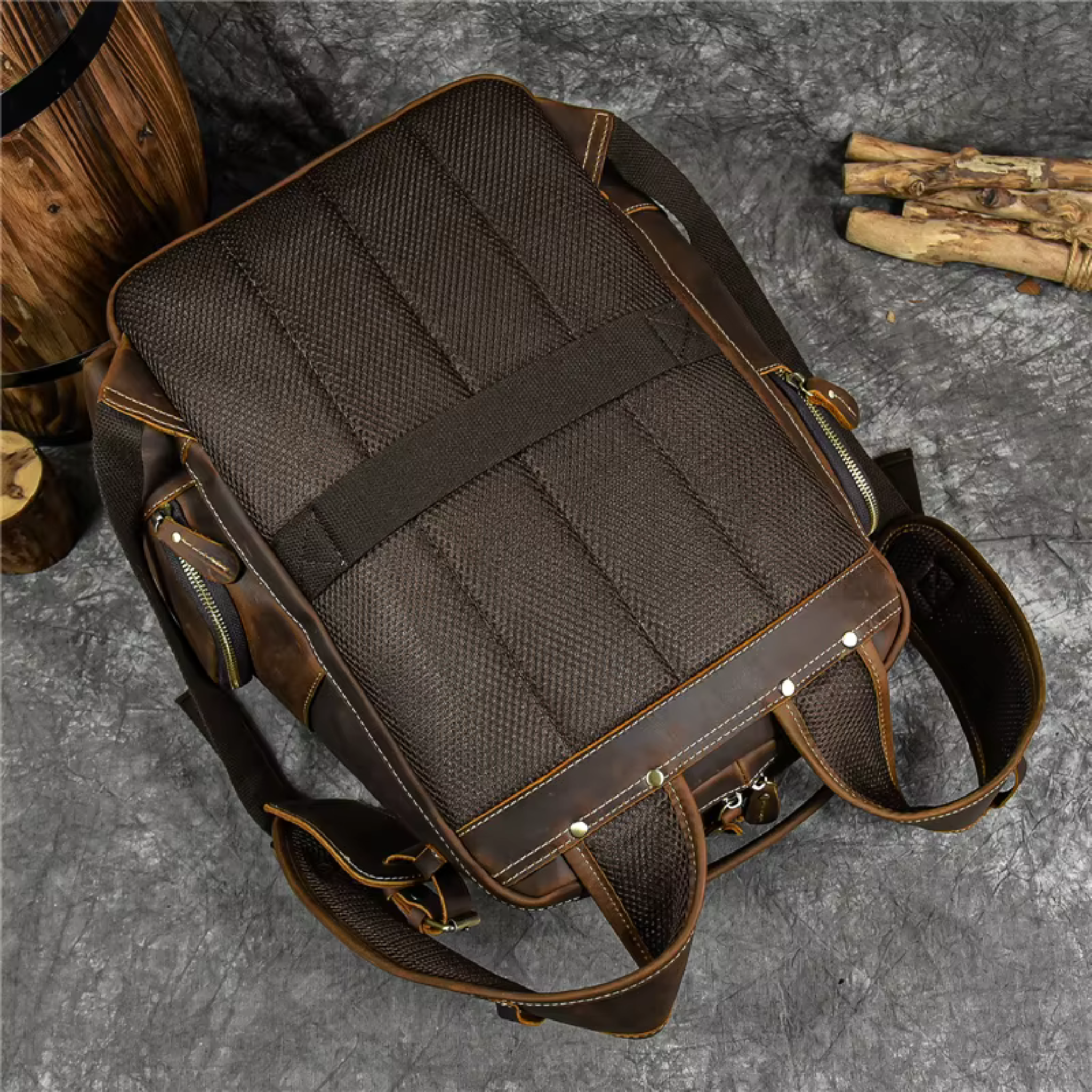 Sac à Dos Cuir Homme Marron | Edouard