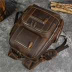 Sac à Dos Cuir Homme Marron | Edouard