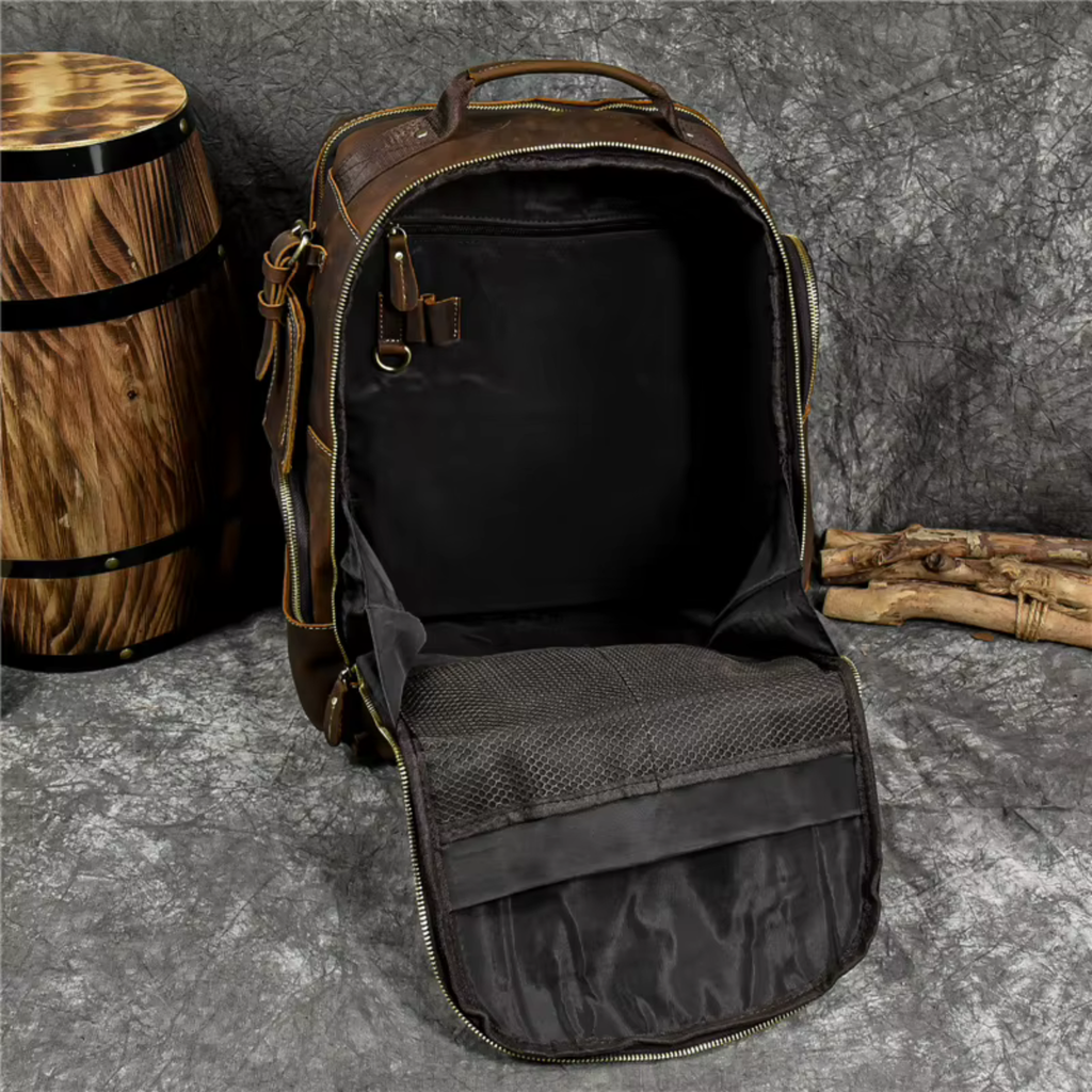 Sac à Dos Cuir Homme Marron | Edouard