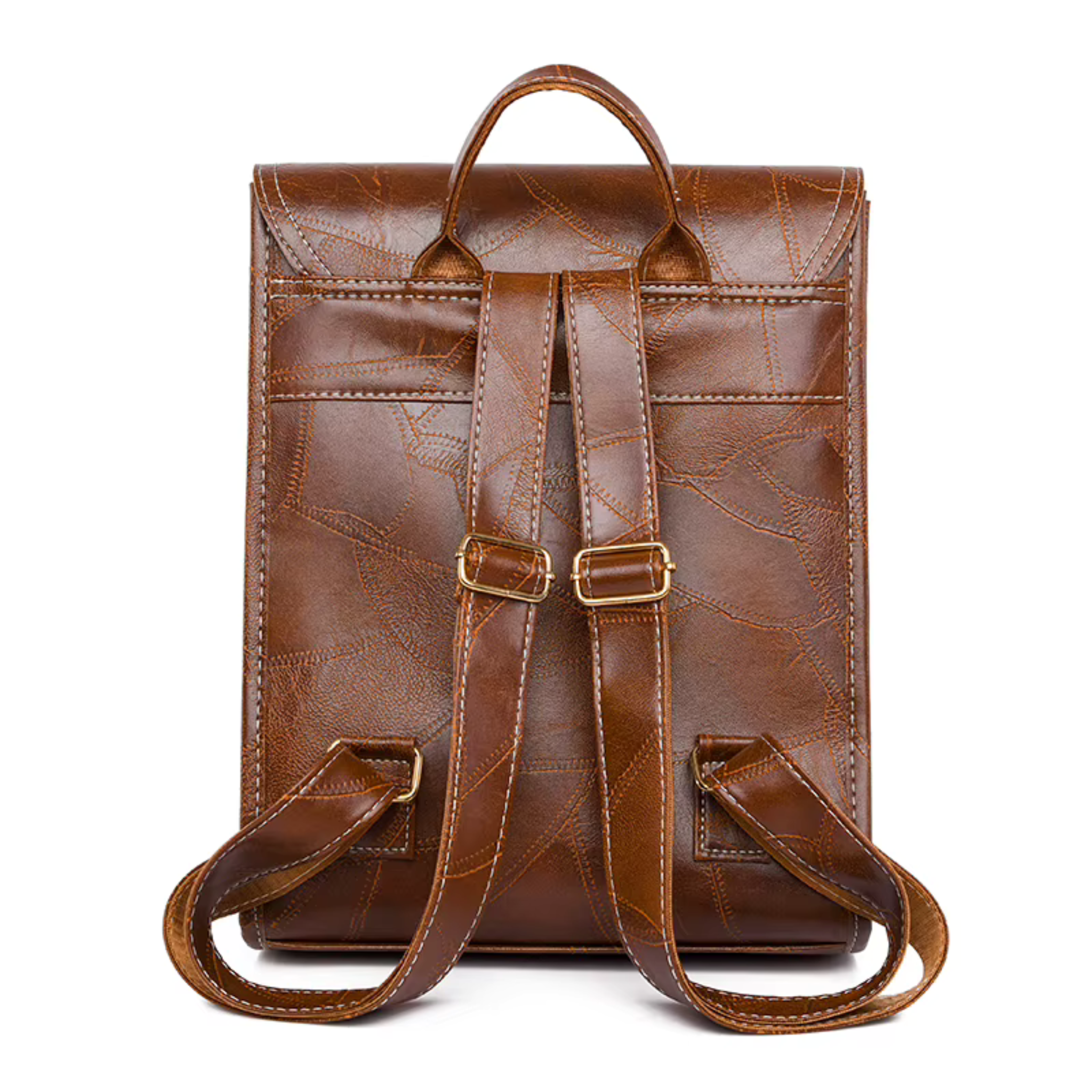 Sac à Dos Femme Élégant Marron | Iris