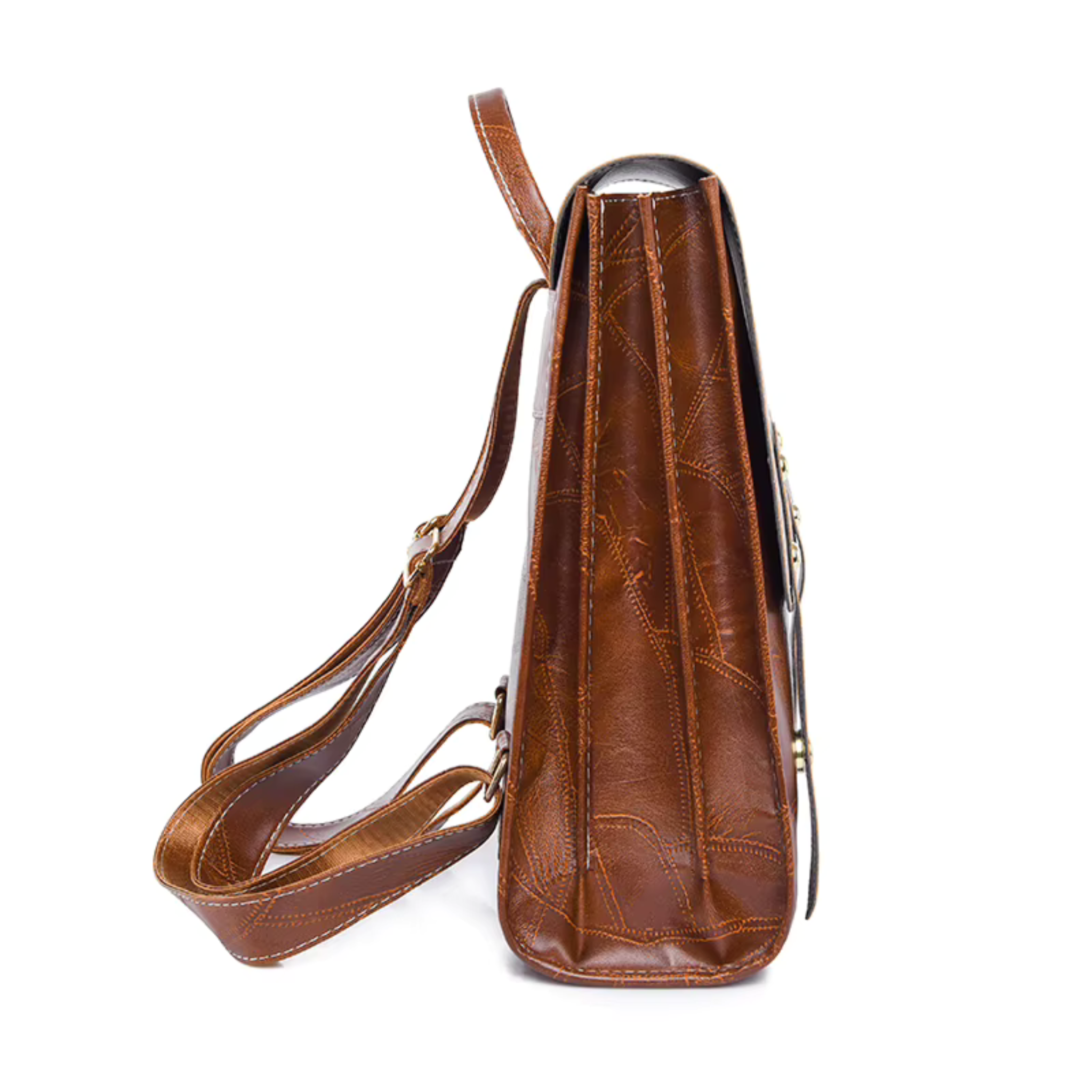 Sac à Dos Femme Élégant Marron | Iris