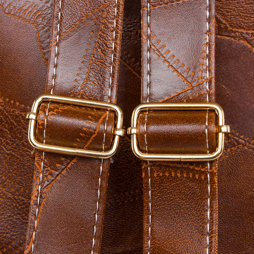 Sac à Dos Femme Élégant Marron | Iris