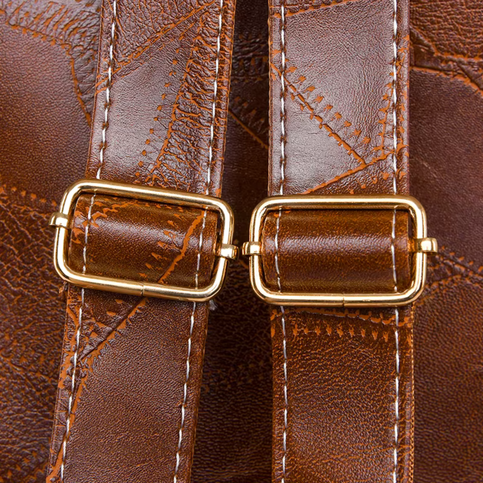 Sac à Dos Femme Élégant Marron | Iris