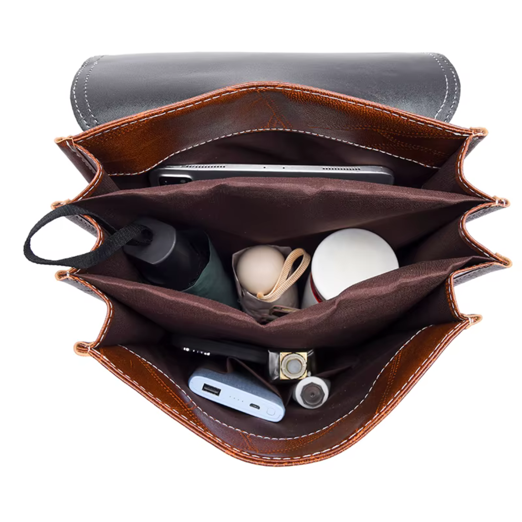 Sac à Dos Femme Élégant Marron | Iris