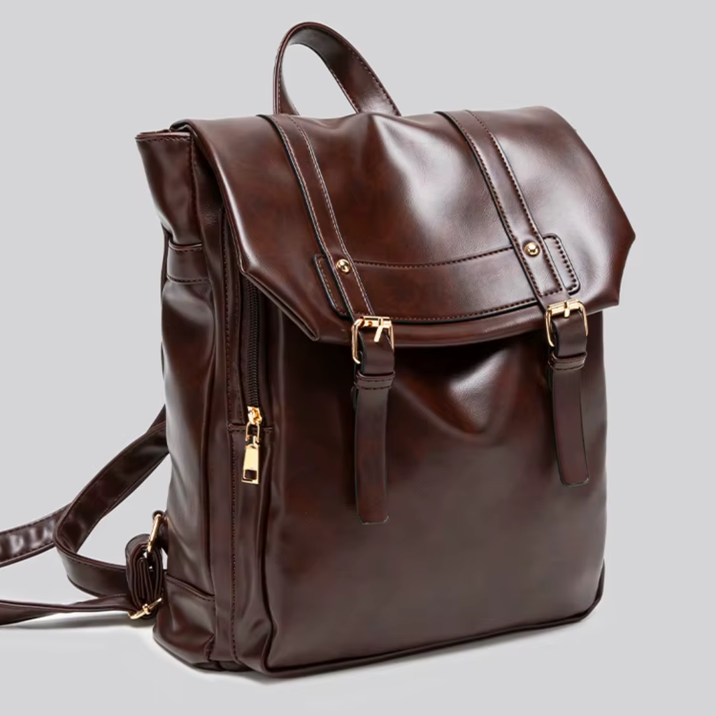 Sac à Dos Femme Style Vintage Chocolat | Victoria