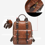 Sac à Dos Femme Style Vintage Marron | Margaux