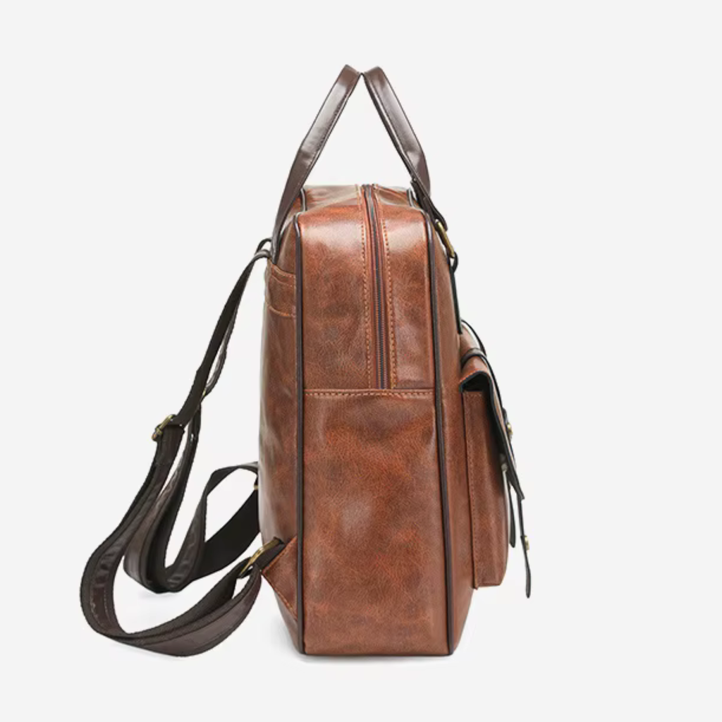 Sac à Dos Femme Style Vintage Marron | Margaux