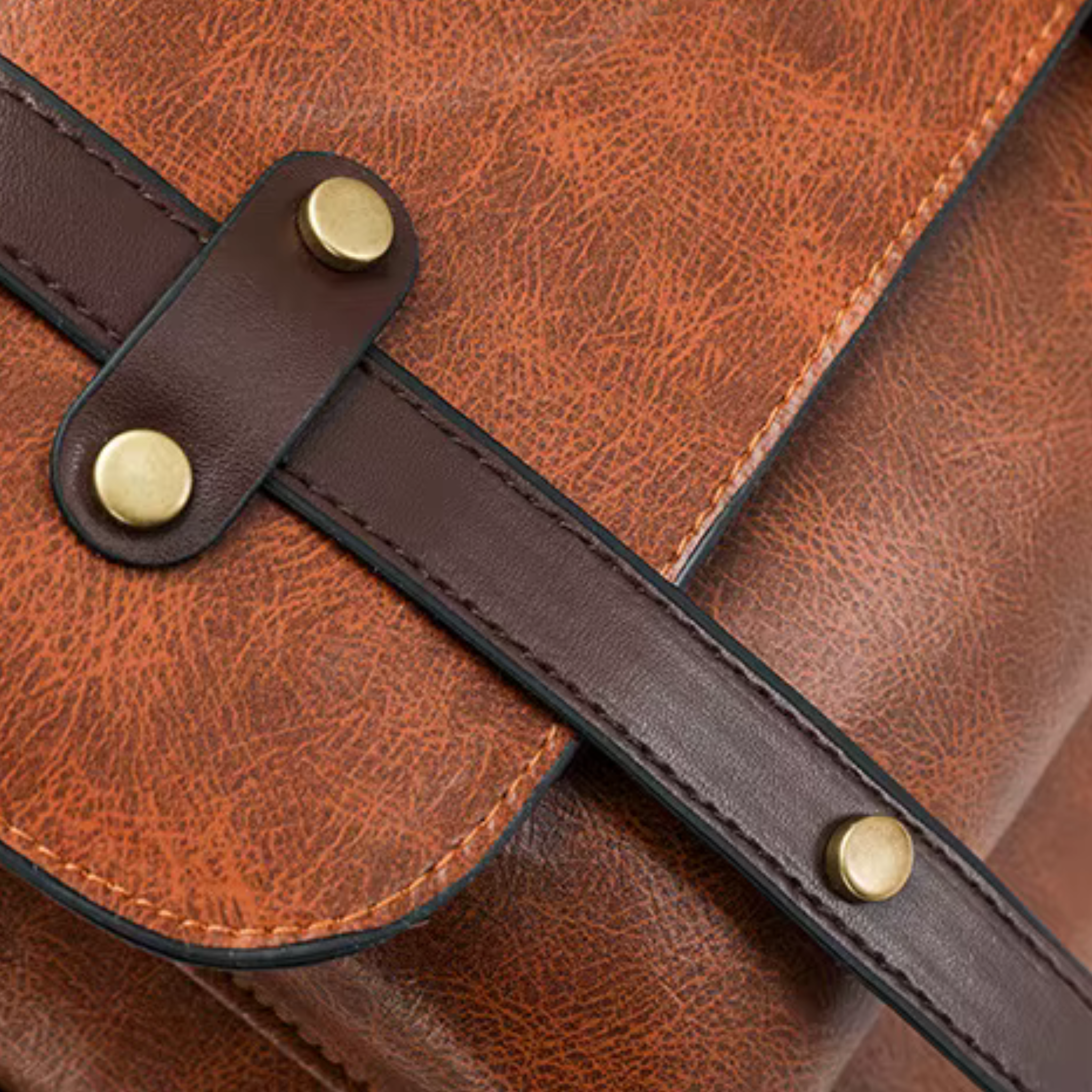 Sac à Dos Femme Style Vintage Marron | Margaux