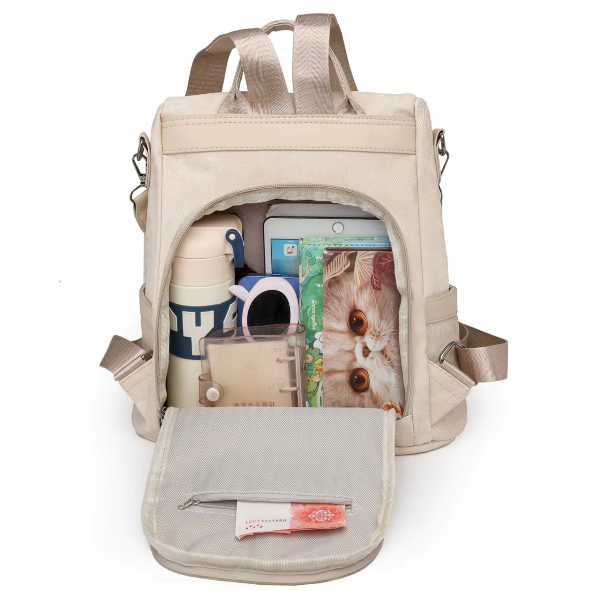 Sac à Dos Femme Élégant Marron | Juliette