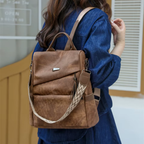 Sac à Dos Femme Élégant Marron | Juliette