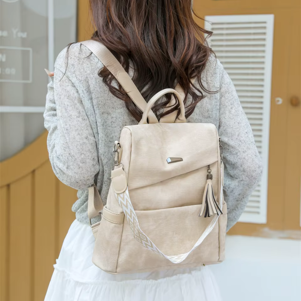 Sac à Dos Femme Élégant Marron | Juliette