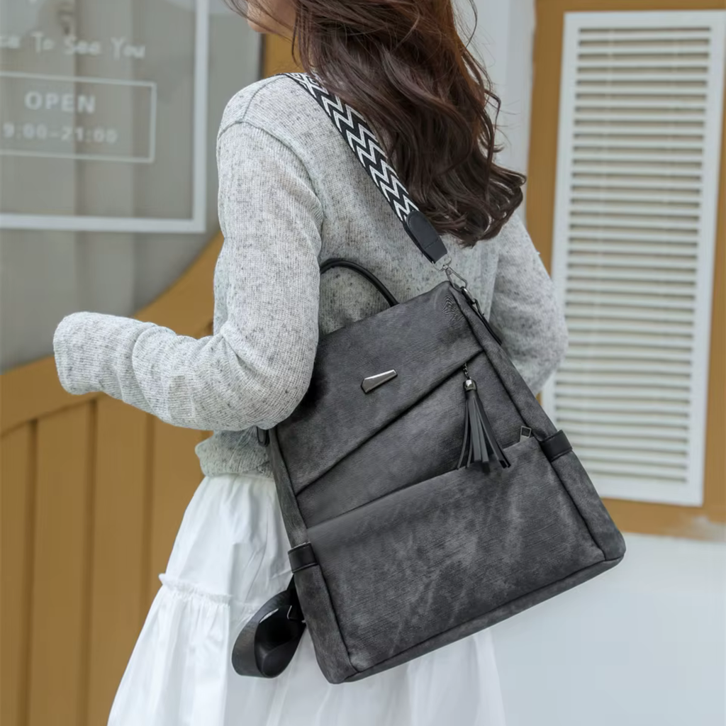 Sac à Dos Femme Élégant Marron | Juliette
