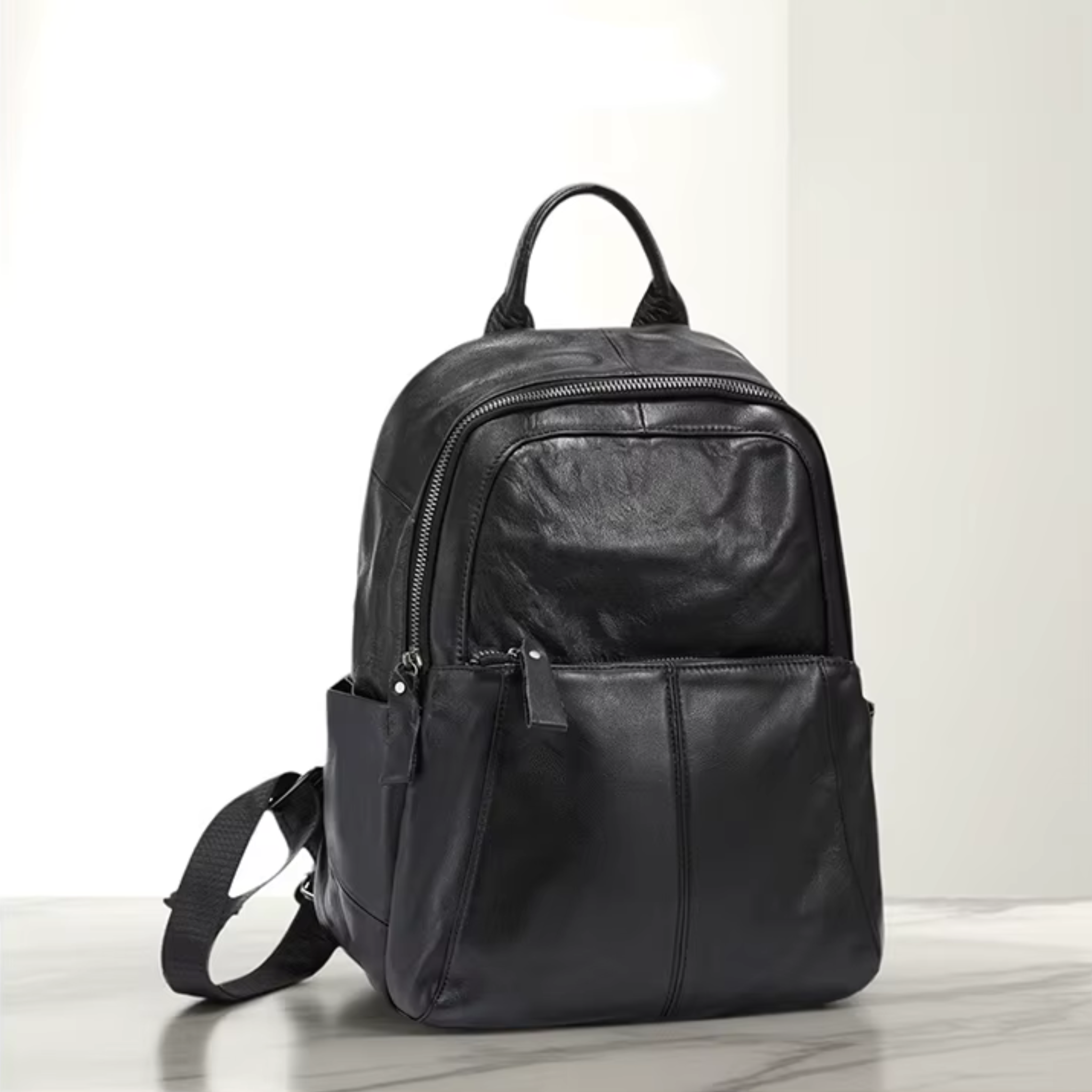 Sac à Dos Cuir Femme Marron | Élise