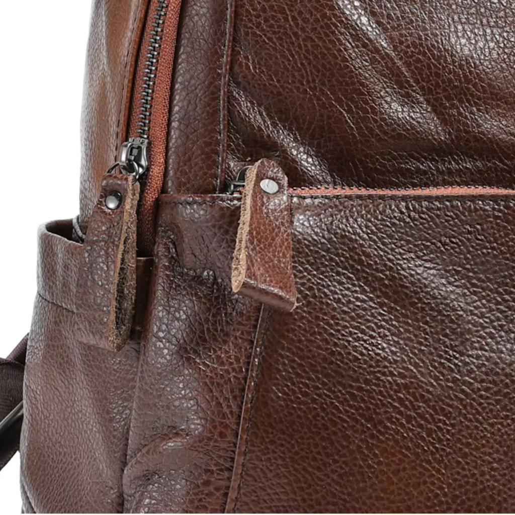 Sac à Dos Cuir Femme Marron | Élise