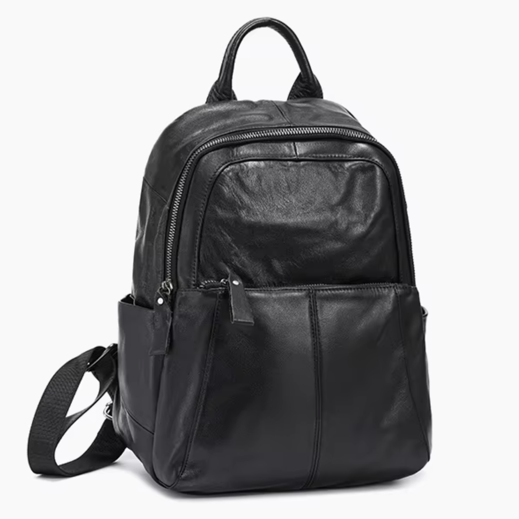 Sac à Dos Cuir Femme Marron | Élise
