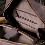 Sac à Dos Cuir Homme Femme Marron Vintage | Hugo II