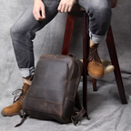 Sac à Dos Cuir Homme Femme Marron Vintage | Hugo II