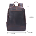 Sac à Dos Cuir Homme Femme Marron Vintage | Hugo II