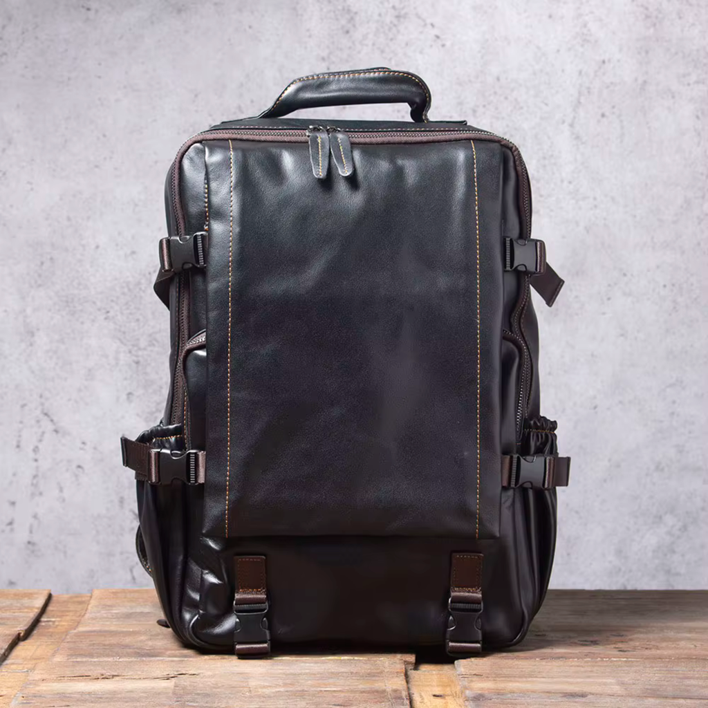 Sac à Dos Cuir Homme Noir | Maxime II