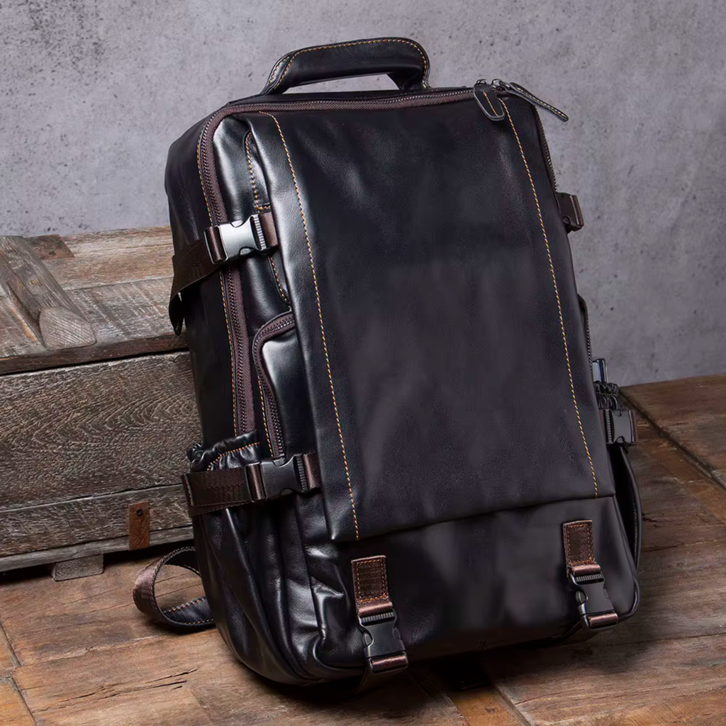 Sac à Dos Cuir Homme Noir | Maxime II
