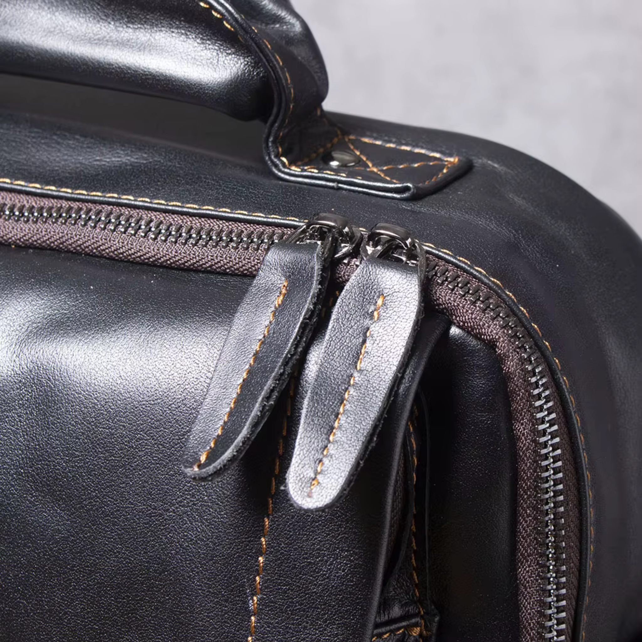 Sac à Dos Cuir Homme Noir | Maxime II
