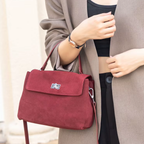 Sac bandoulière femme en daim élégant - Talina