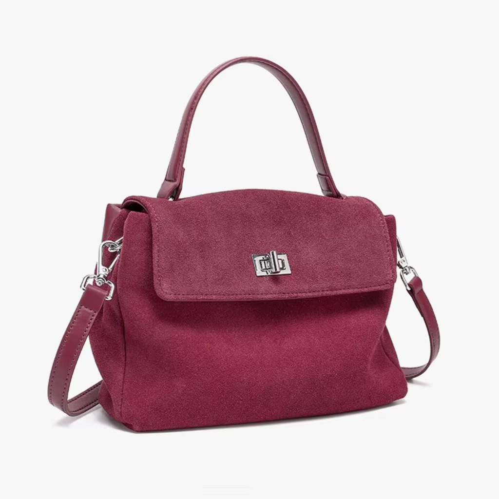 Sac bandoulière femme en daim élégant - Talina