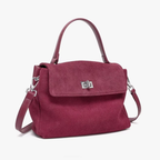 Sac bandoulière femme en daim élégant - Talina