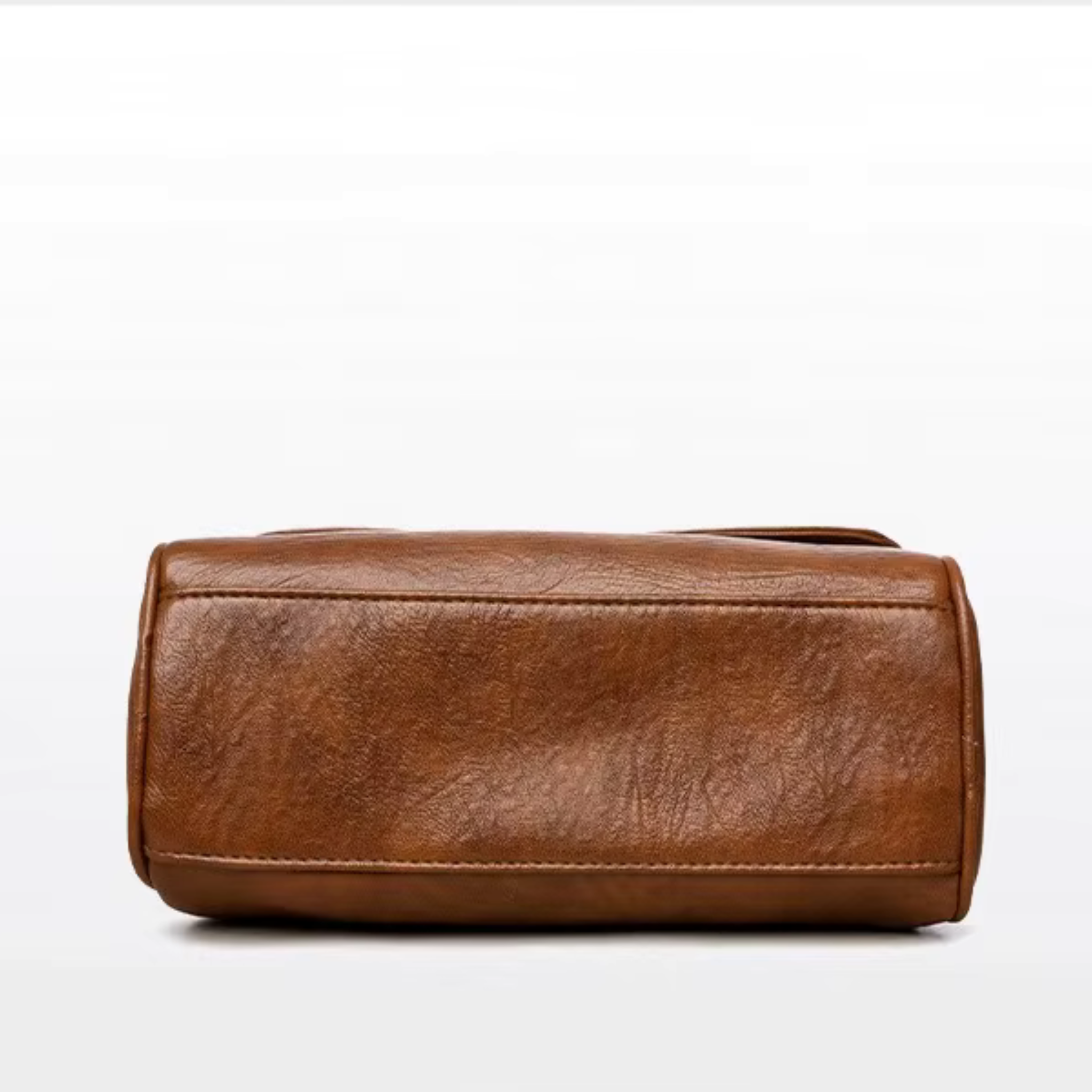 Sac bandoulière femme en similicuir vintage souple  multi-poches - Mila