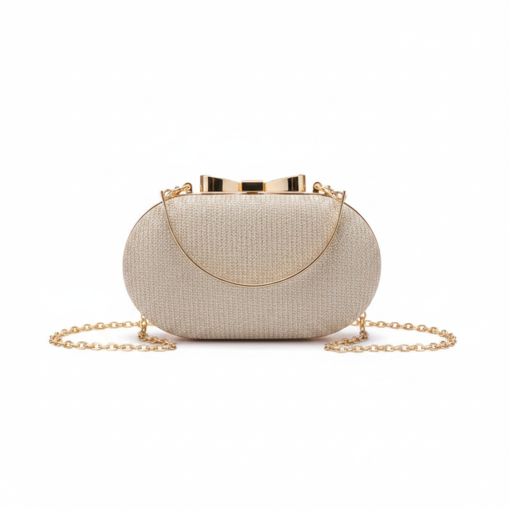 Sac bandoulière femme de soirée à paillettes avec chaîne élégante - Lumièra