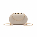 Sac bandoulière femme de soirée à paillettes avec chaîne élégante - Lumièra