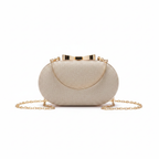 Sac bandoulière femme de soirée à paillettes avec chaîne élégante - Lumièra