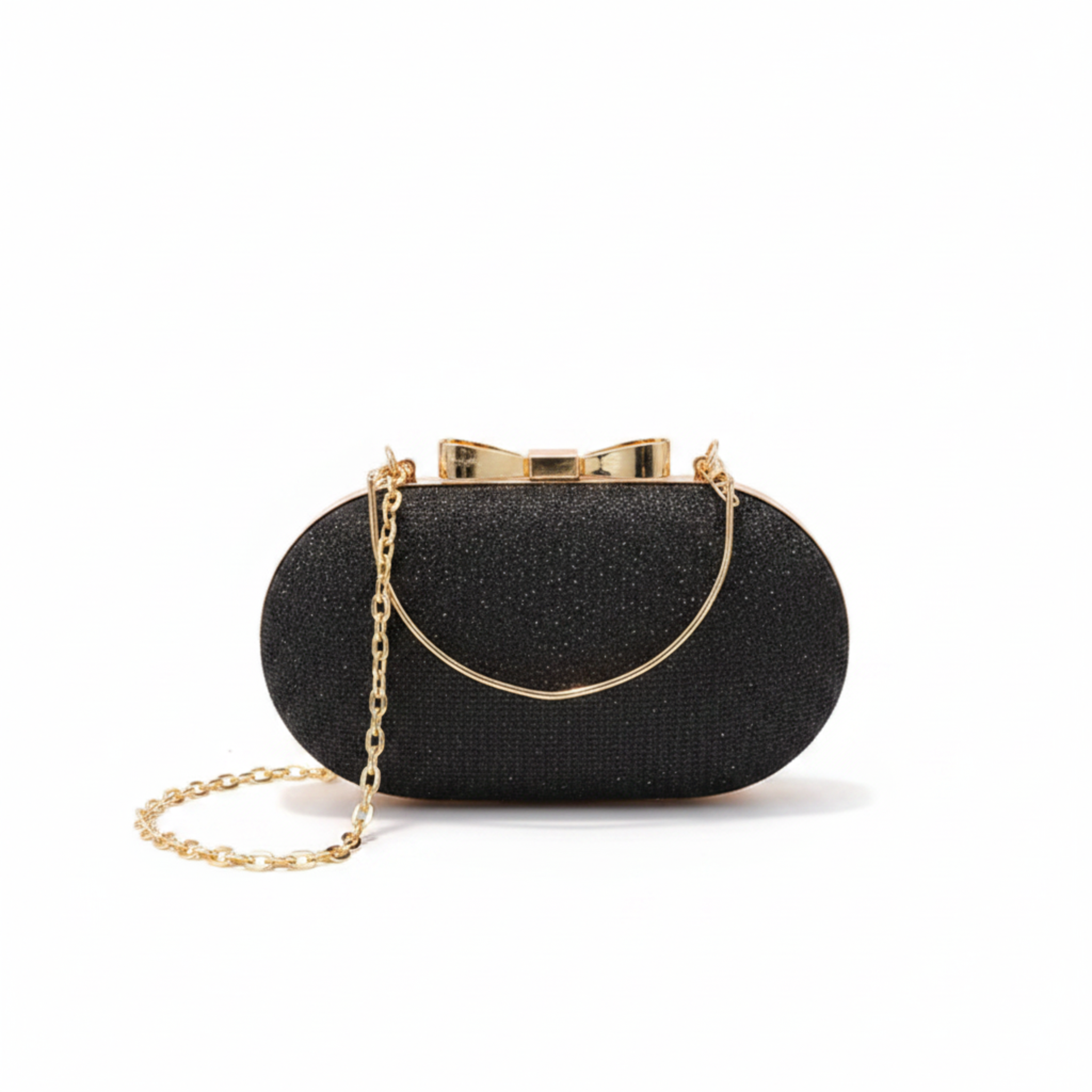 Sac bandoulière femme de soirée à paillettes avec chaîne élégante - Lumièra