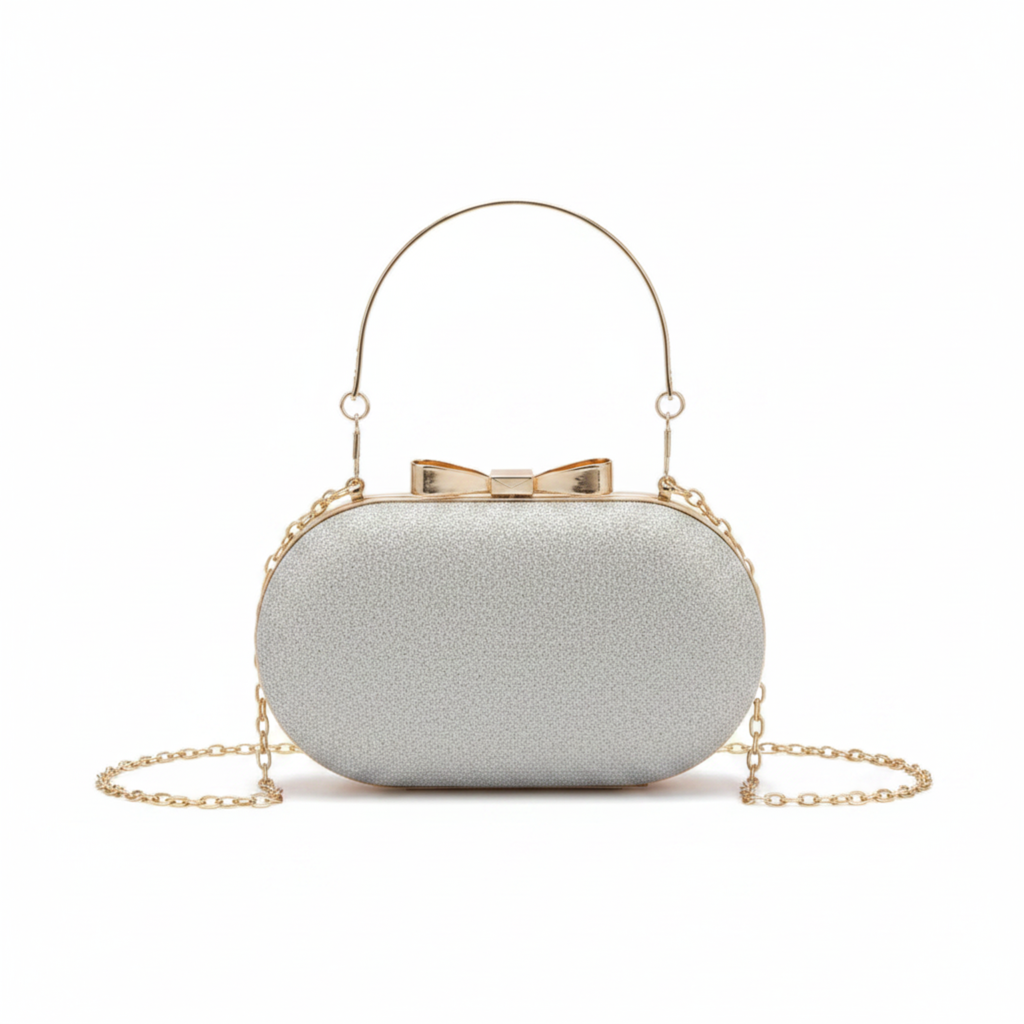 Sac bandoulière femme de soirée à paillettes avec chaîne élégante - Lumièra