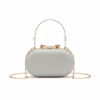 Sac bandoulière femme de soirée à paillettes avec chaîne élégante - Lumièra